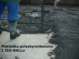 Polystyrenbeton z IZO-BALLu