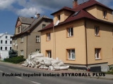 STYROBALL PLUS - foukaná tepelná izolace